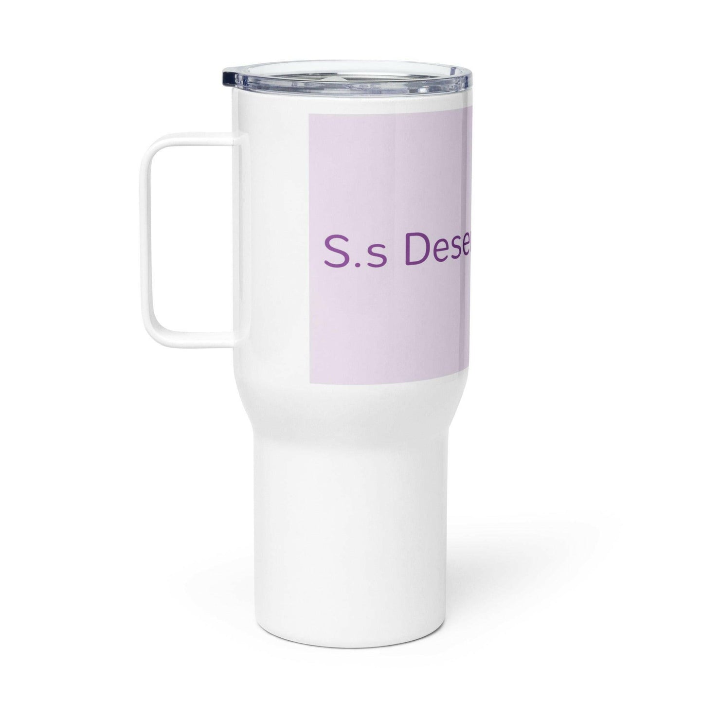 Travel mug with a handle - S.s Desert Treasures