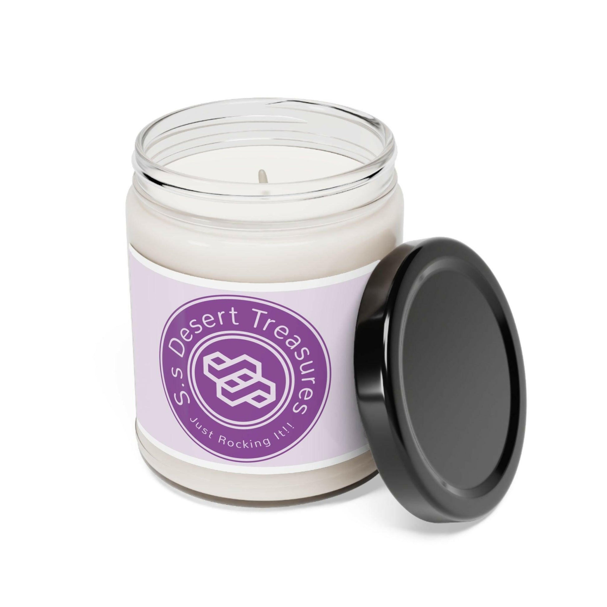 Scented Soy Candle, 9oz - S.s Desert Treasures 